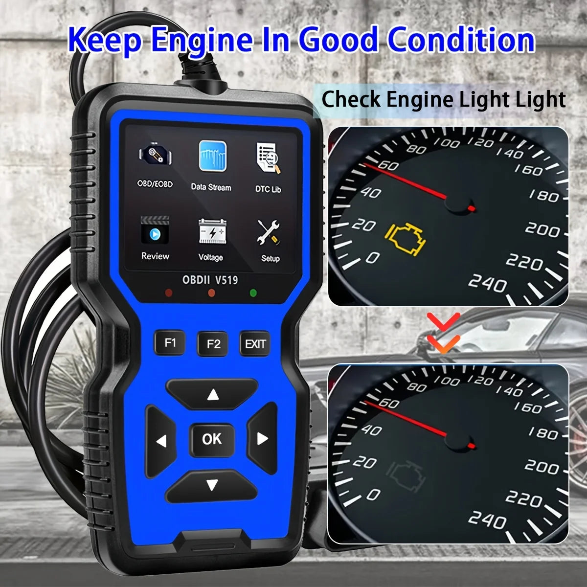 OBD2 Scanner Diagnostic Code Reader
