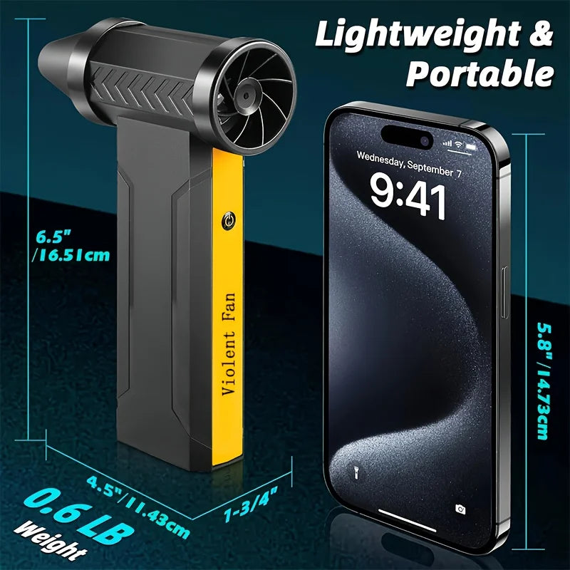 4 Speed Electric Turbo Jet Fan